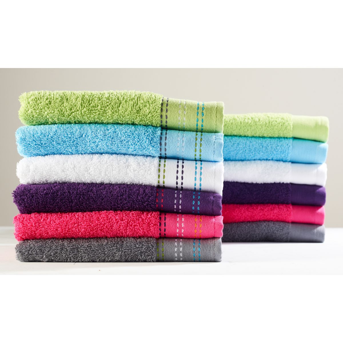 AUCHAN Drap de bain LINE