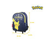 Voir la diapositive 6 : Bagtrotter BAGTROTTER Sac à dos à roulettes 31 cm Pokemon Bleu