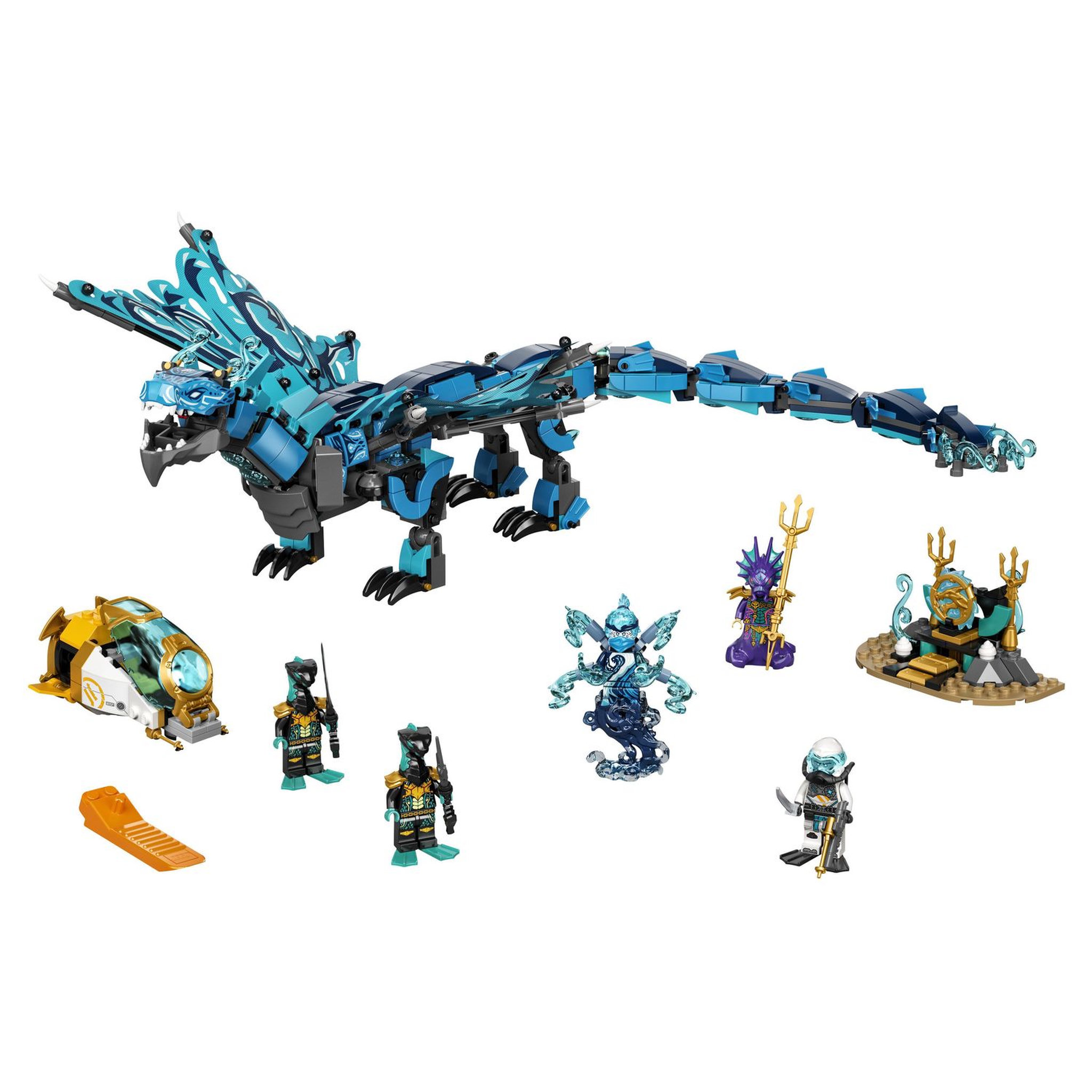 Voir la diapositive 2 : LEGO NINJAGO 71754 - Le dragon d'eau