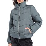 Vero Moda Doudoune e Femme Vero Moda Liga. Coloris disponibles : Gris