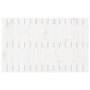 Voir la diapositive 4 : VIDAXL Tete de lit murale Blanc 95,5x3x60 cm Bois massif de pin