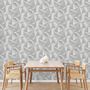 Voir la diapositive 5 : DUTCH WALLCOVERINGS DUTCH WALLCOVERINGS Papier peint Onyx Gris clair