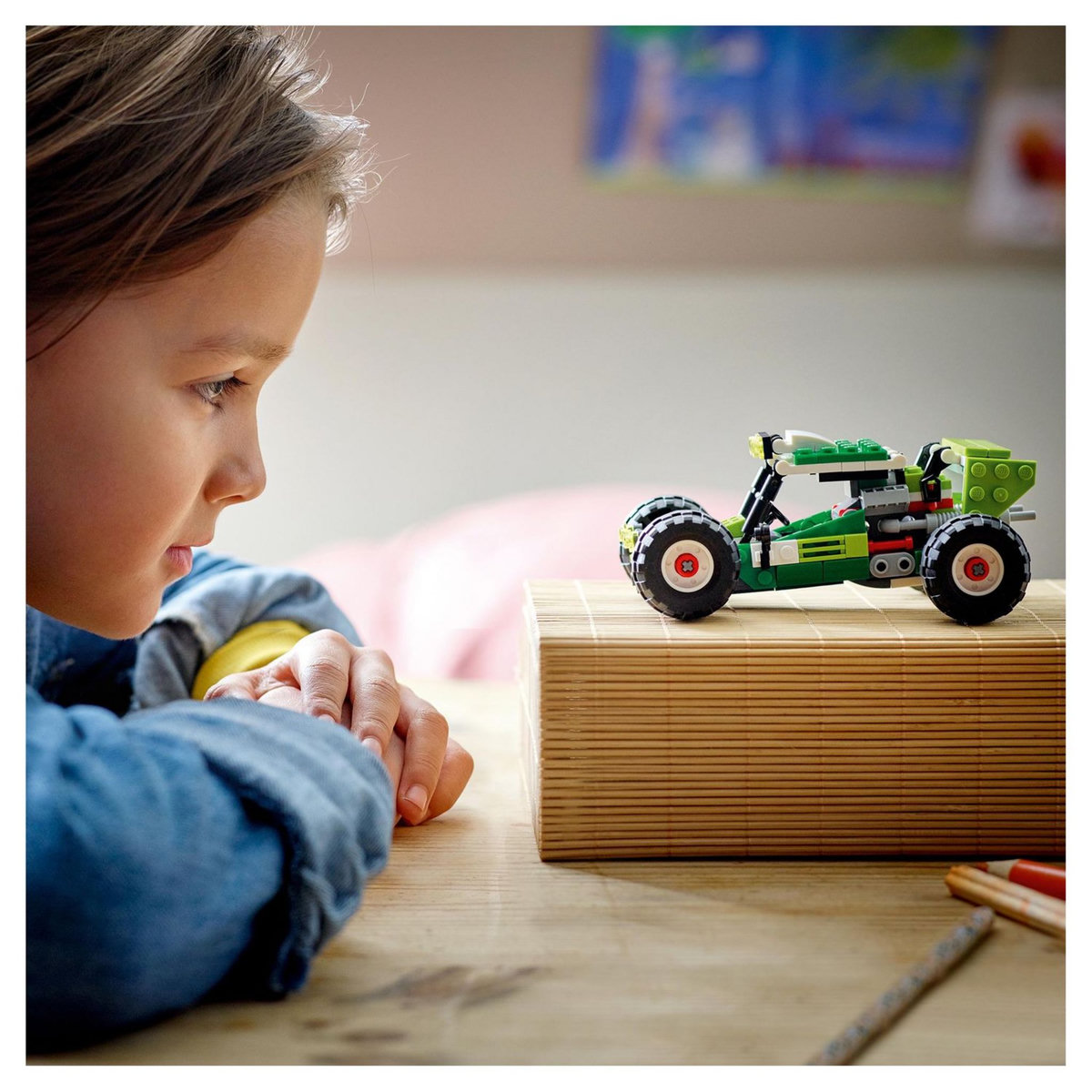 LEGO Creator 31123 Le Buggy Tout-Terrain,  Jouet de Voiture 3 en 1, Jouet Pour Enfants 