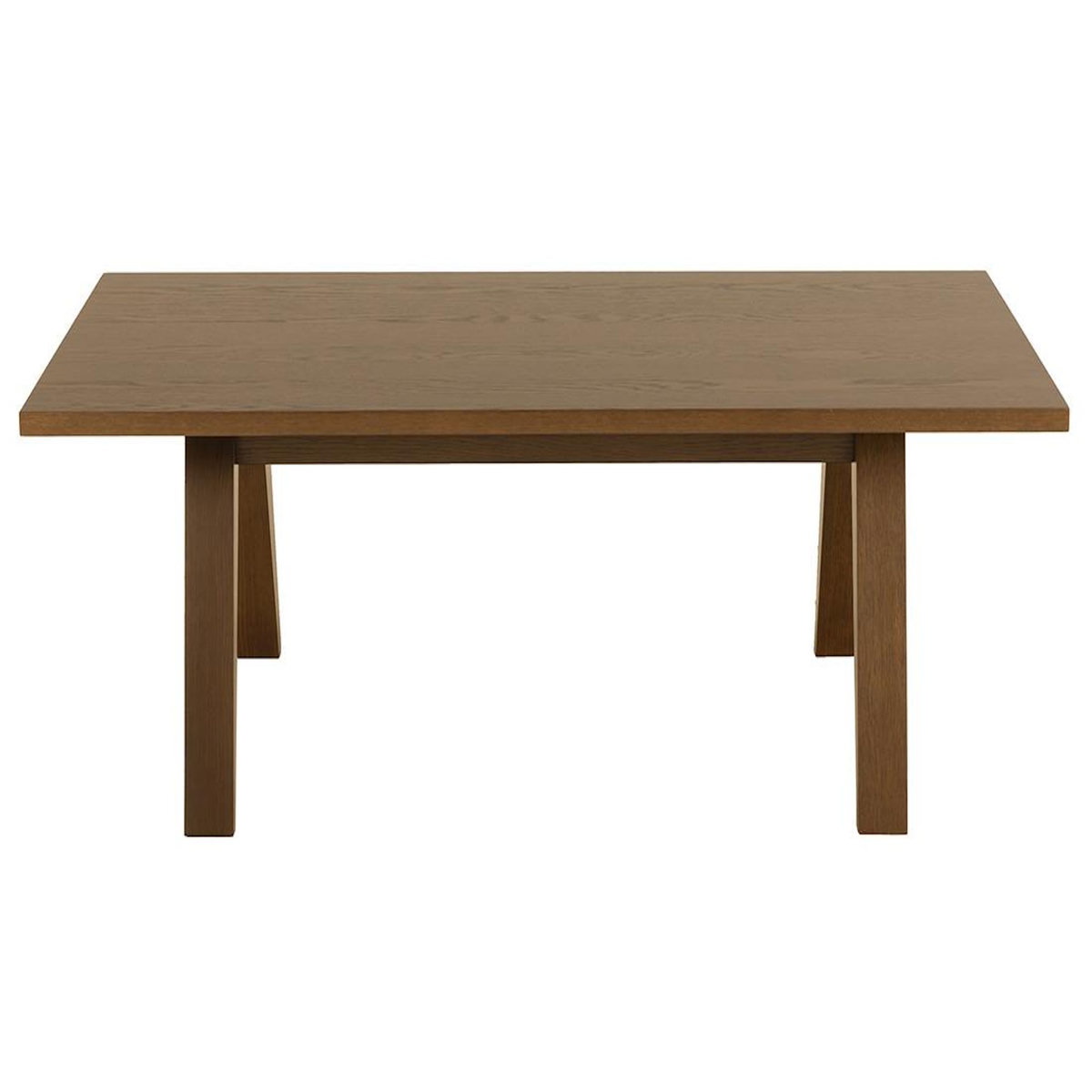 LISA DESIGN Pauline - table basse effet bois - chêne foncé - 130 cm