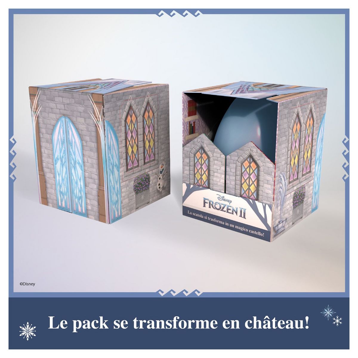 HASBRO Oeuf de Pâques géant avec 5 surprises - La Reine des Neiges