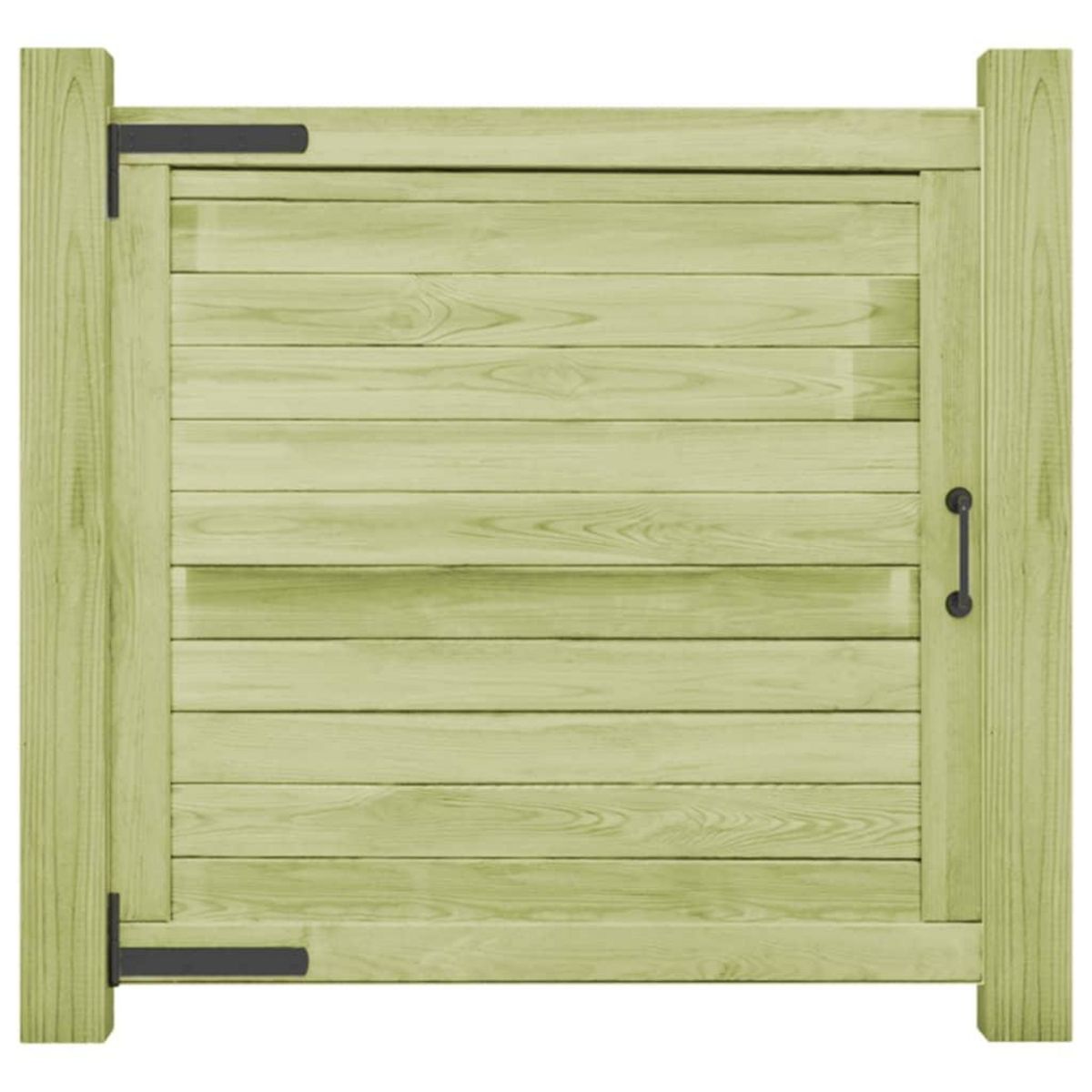 VIDAXL Portail de jardin Bois de pin impregne 100x100 cm