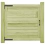 Voir la diapositive 2 : VIDAXL Portail de jardin Bois de pin impregne 100x100 cm