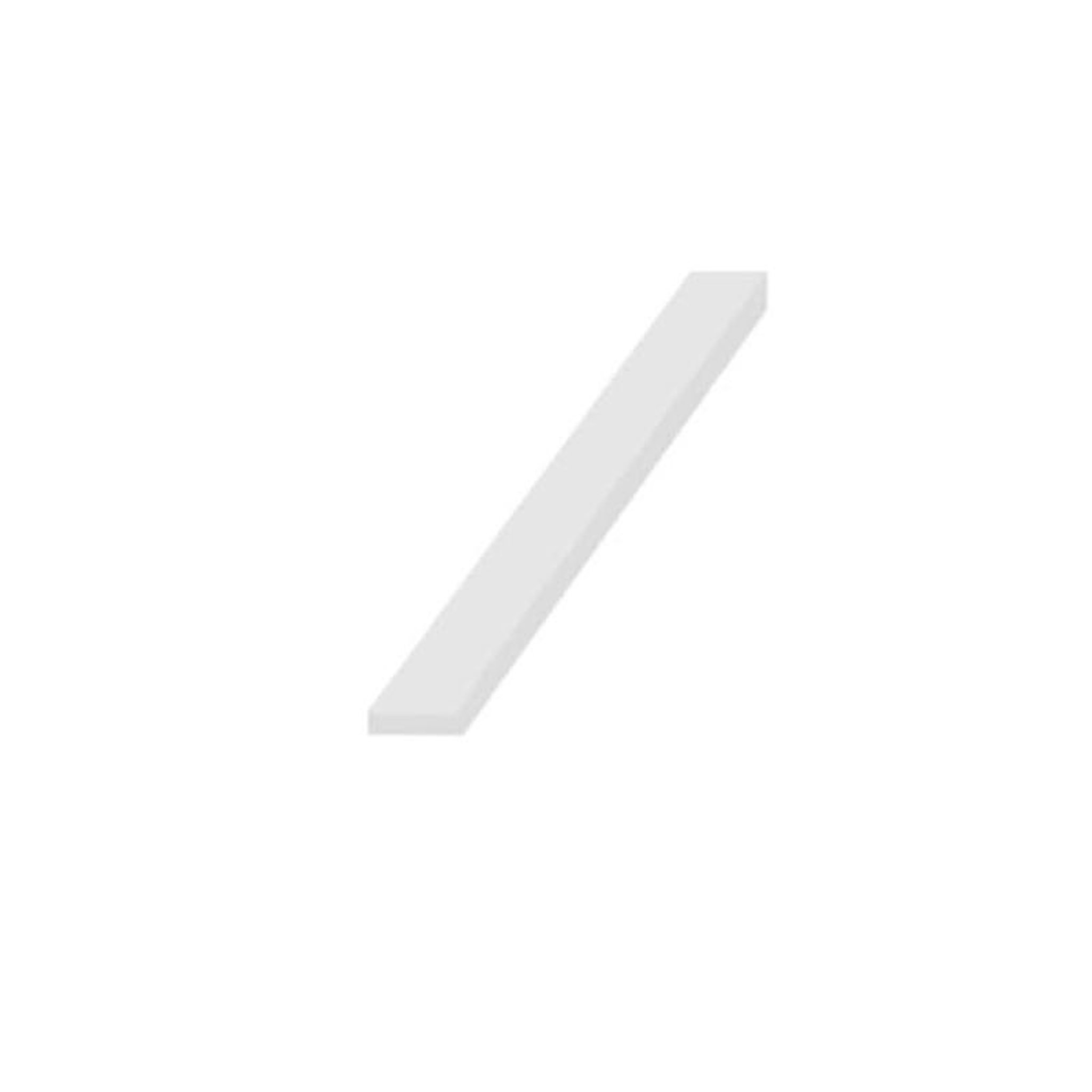 ESPACE-BRICOLAGE Bande caoutchouc spongieux silicone blanc 25x10mm longueur 1m