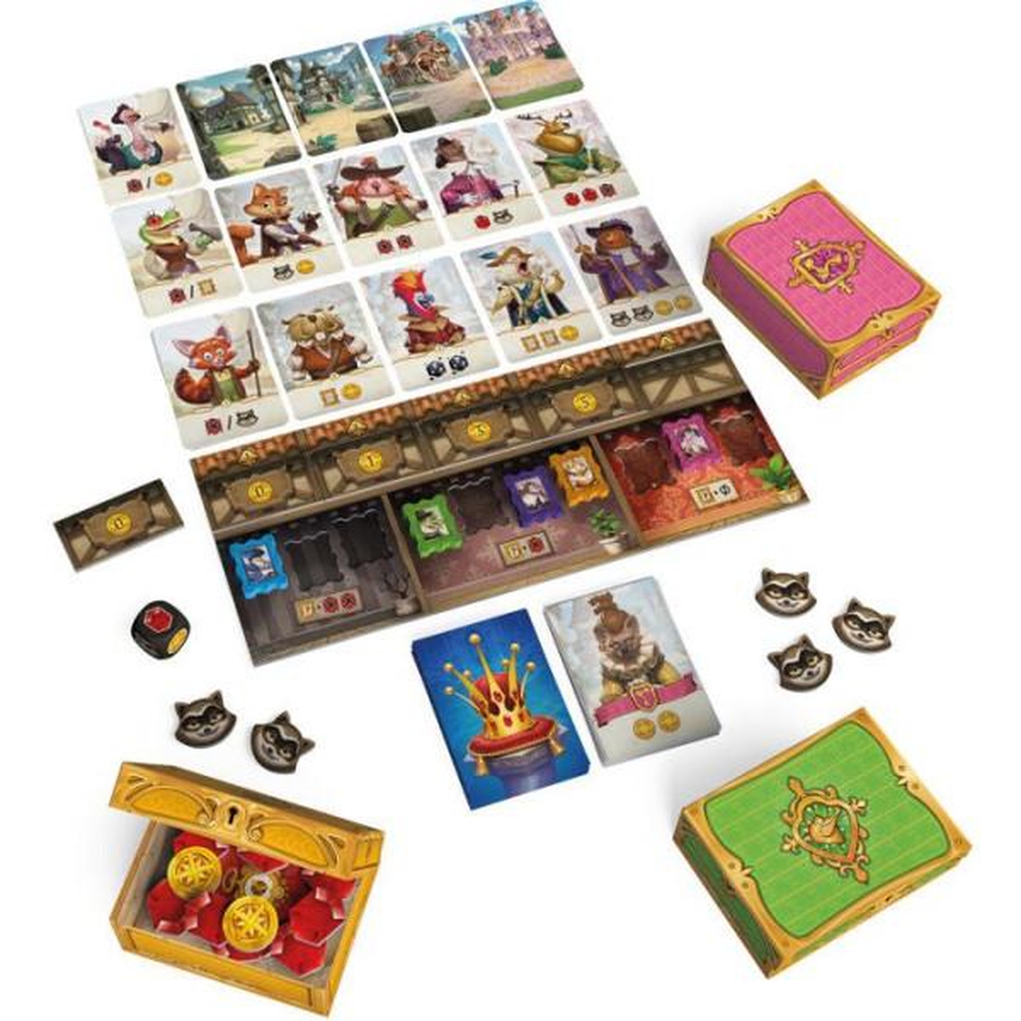 Voir la diapositive 3 : Cocktail Games For a Crown - coups et fourberies