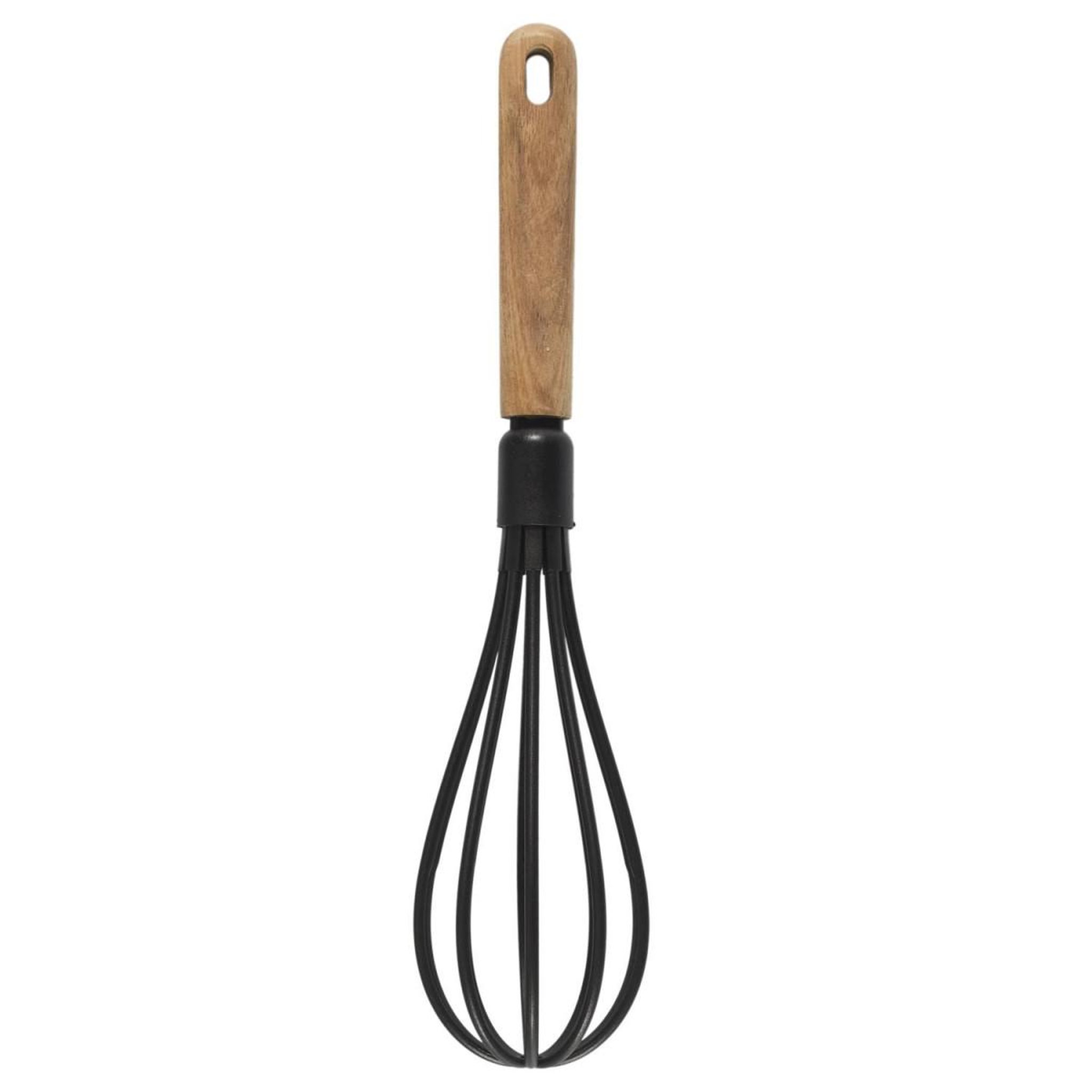 Lily Cook Fouet Manche en Bois  Lily  31cm Naturel & Noir