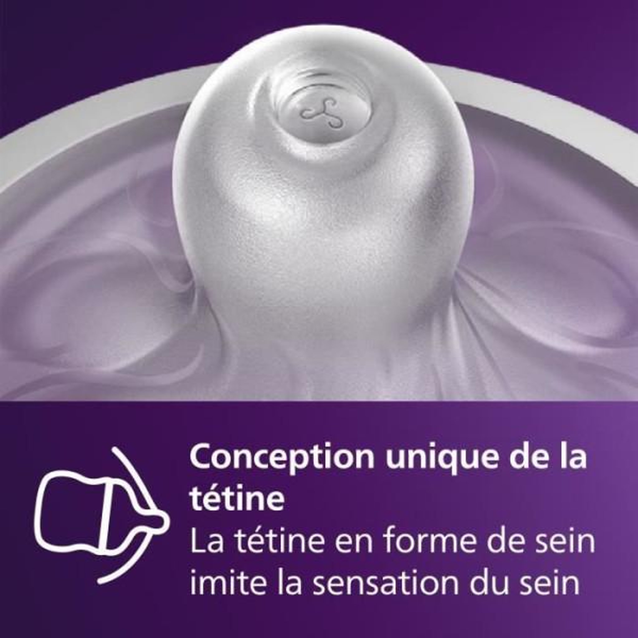 Voir la diapositive 6 : PHILIPS AVENT Kit nouveau-né - philips avent - natural 3.0 airfree - 2 biberons 125ml + 2 biberons 260ml + sucettes ultra douce 0-6m
