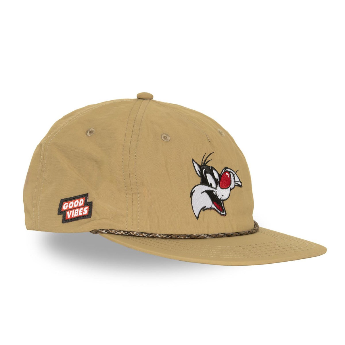 CAPSLAB Casquette flat unie Looney Tunes Good Vibes