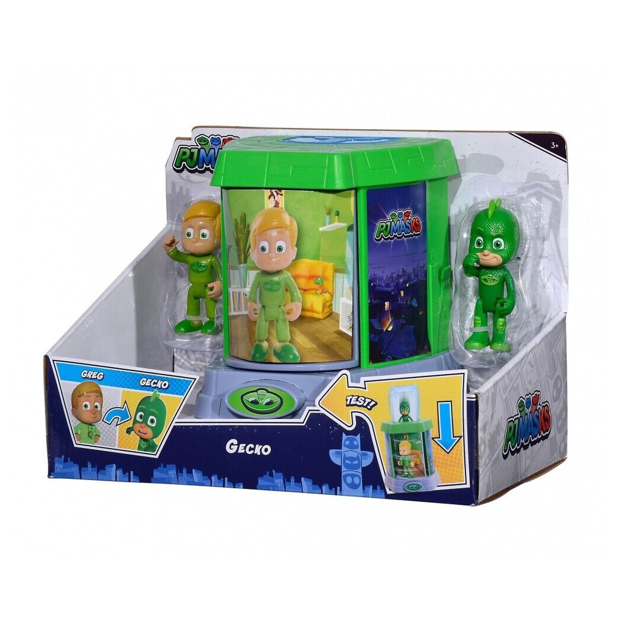 Voir la diapositive 1 : SIMBA Pyjamasques Transformation Greg/Gecko