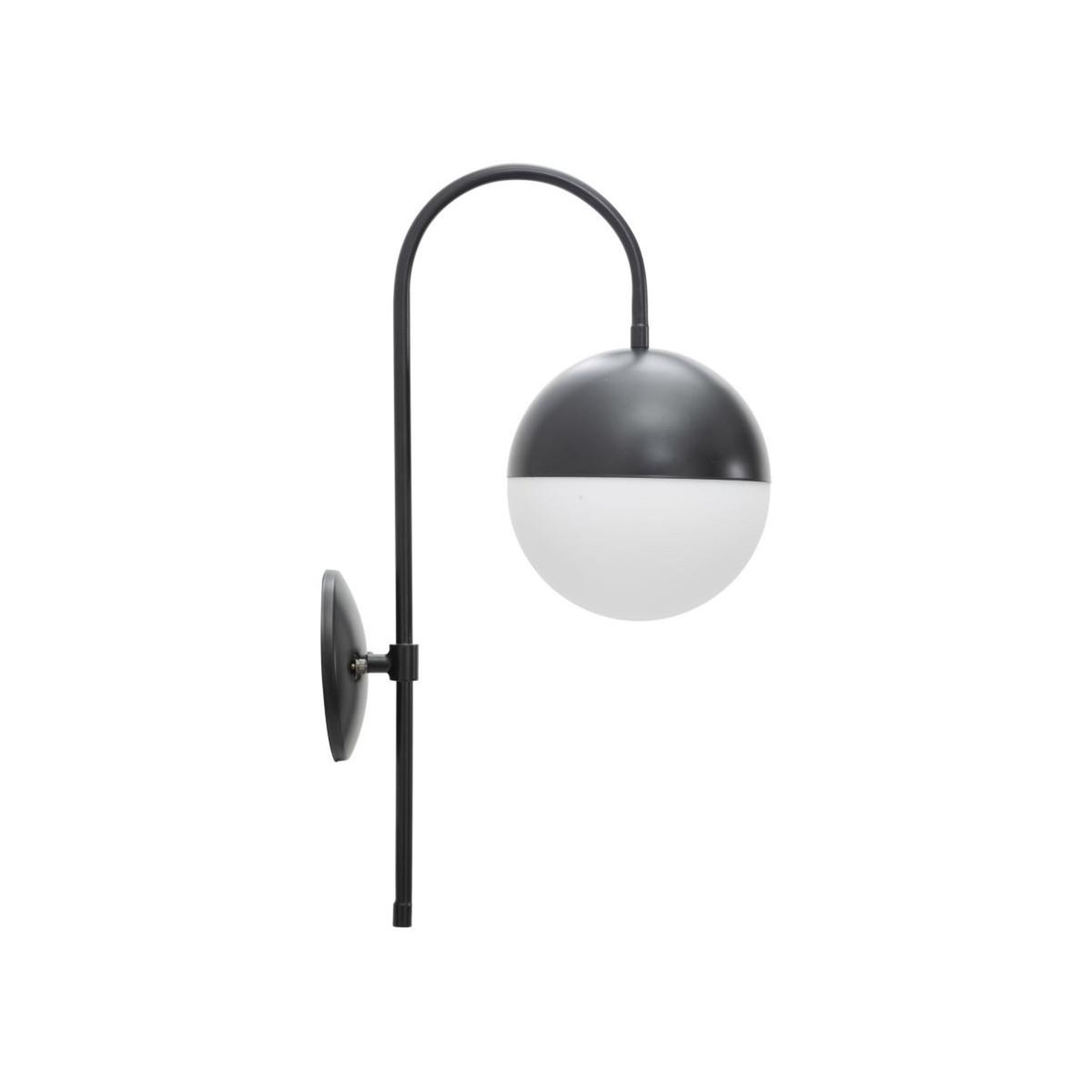 Paris Prix Applique murale sphère  glamy street  51cm blanc & noir
