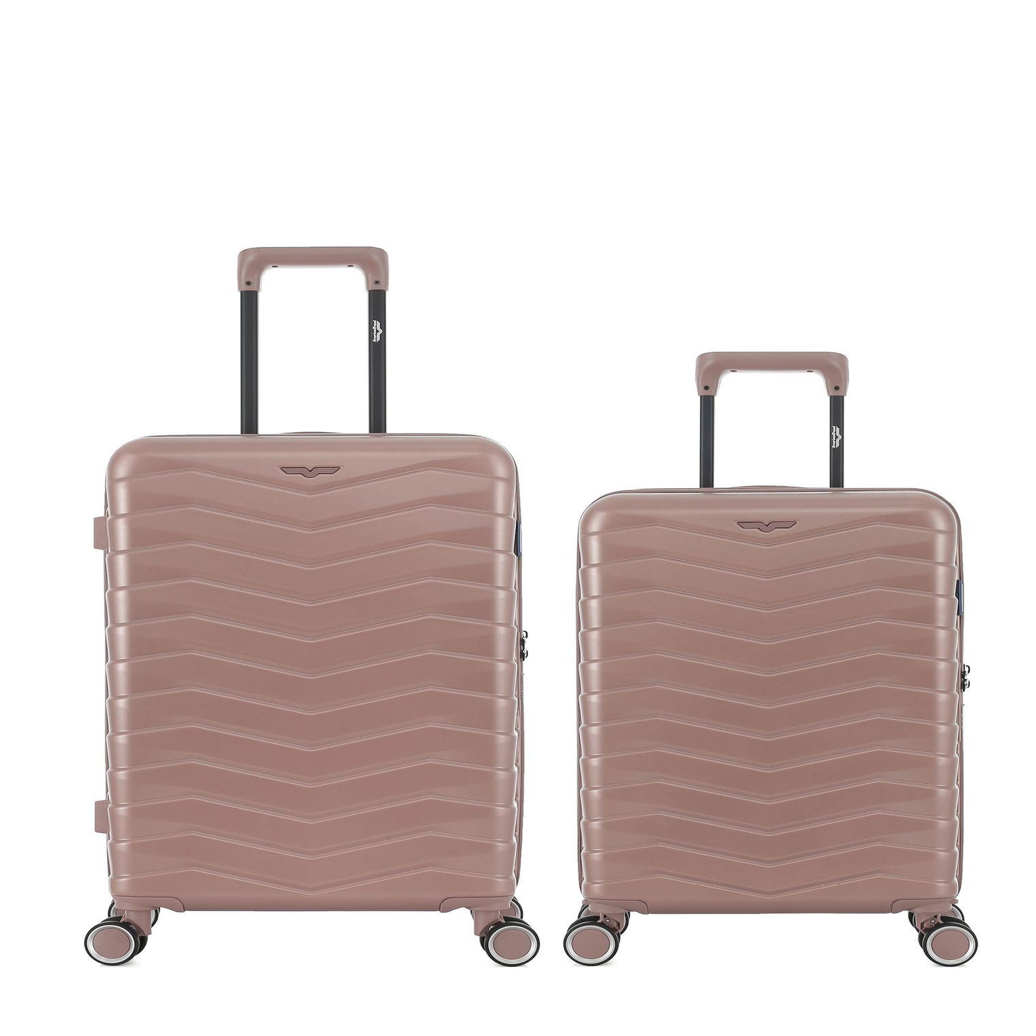 AMERICAN TRAVEL Lot de 2 Valises Rigides Taille Moyenne et Cabine SEATTLE