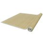 Voir la diapositive 3 : VIDAXL Tapis en bambou 100x160 cm Naturel