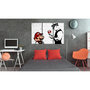 Voir la diapositive 2 : Paris Prix Tableau Imprimé  Mario Bros - Banksy