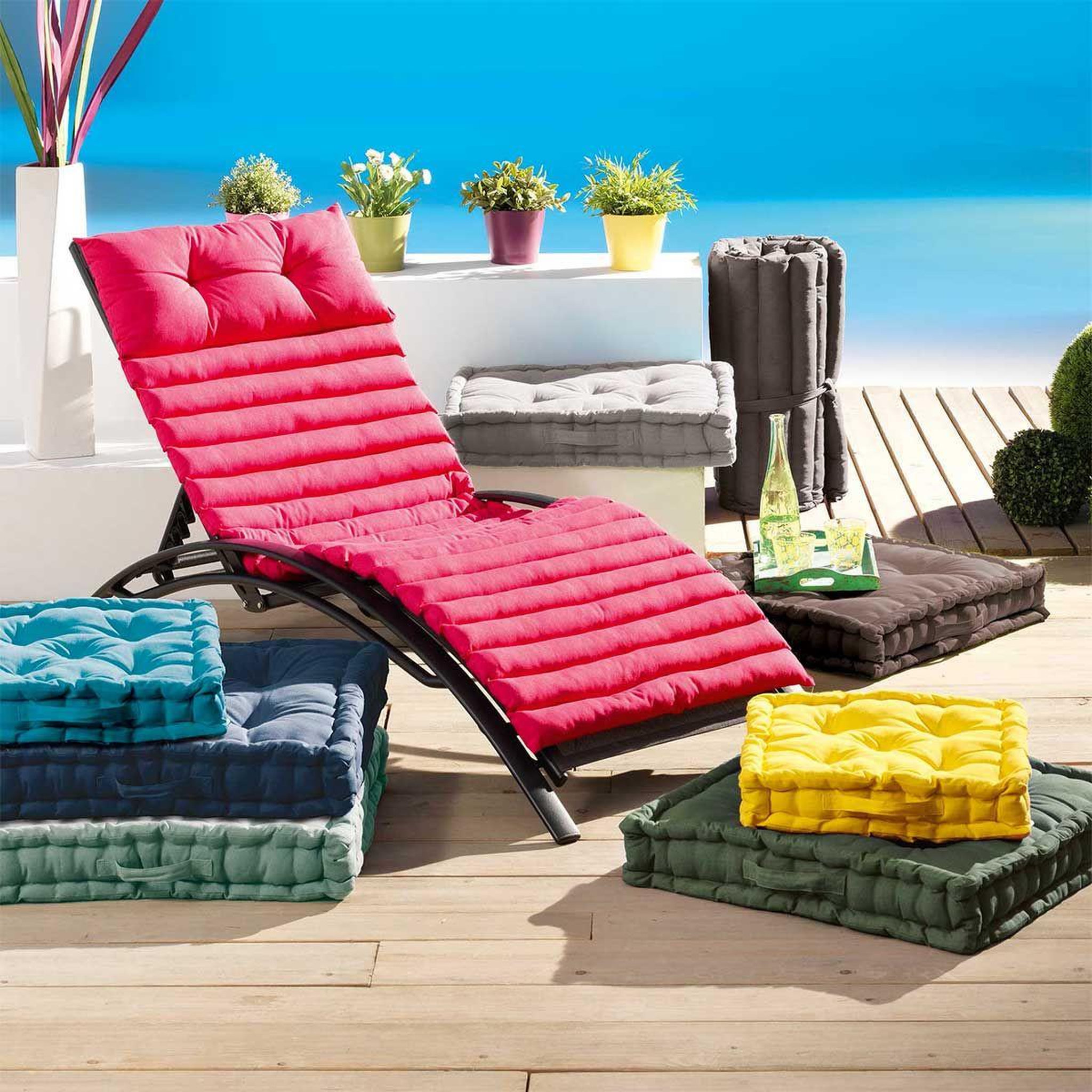 Voir la diapositive 2 : Douceur d'Intérieur Matelas de sol  pacifique  60x120cm kaki