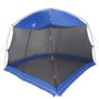 Voir la diapositive 2 : VIDAXL Tente anti moustiques de camping avec porte Bleu 5 personnes Imperméable