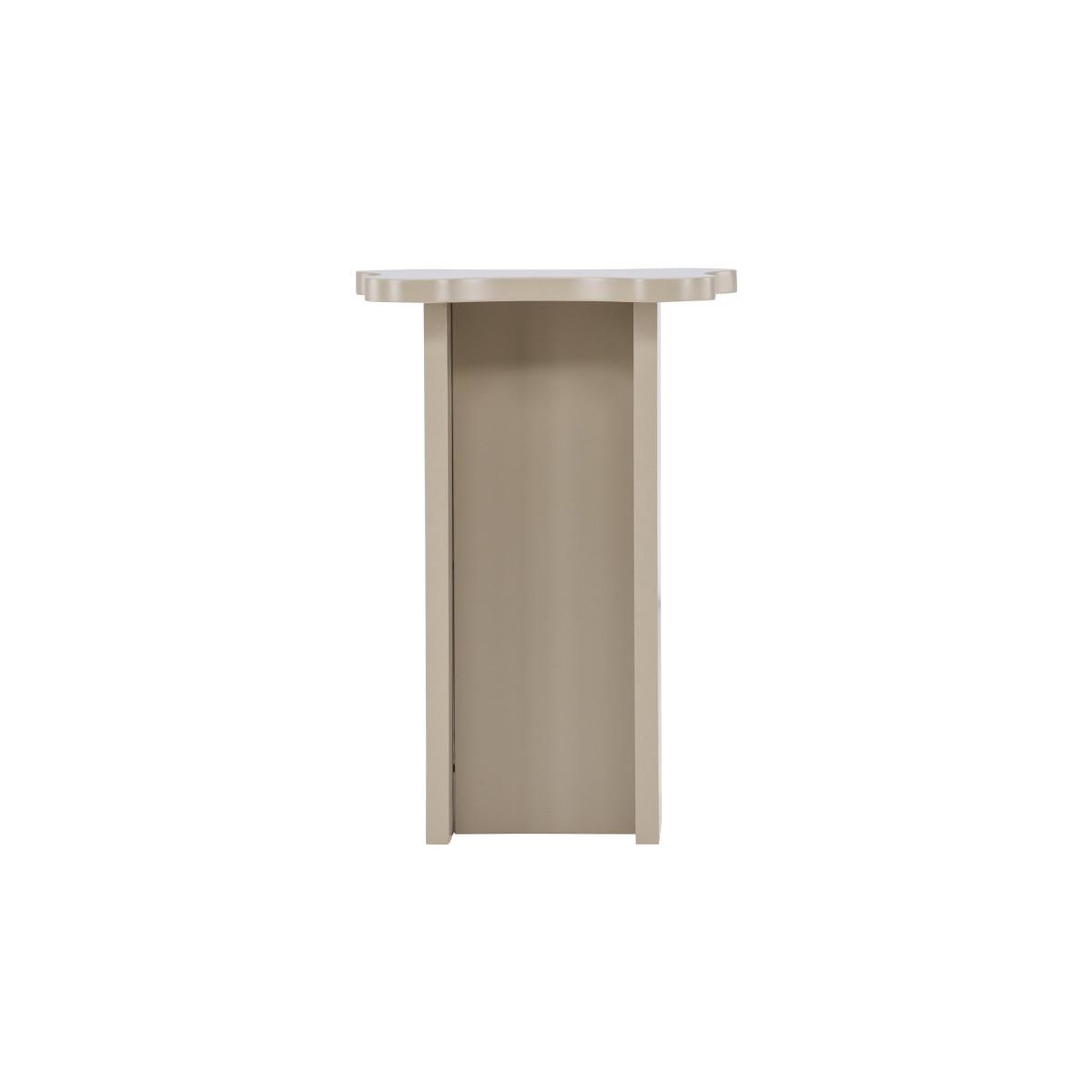 Voir la diapositive 4 : Paris Prix Table d'Appoint Design  Molde  62cm Beige
