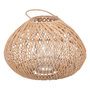 Voir la diapositive 2 : ATMOSPHERA Lanterne Déco en Rotin  Lour  38cm Beige