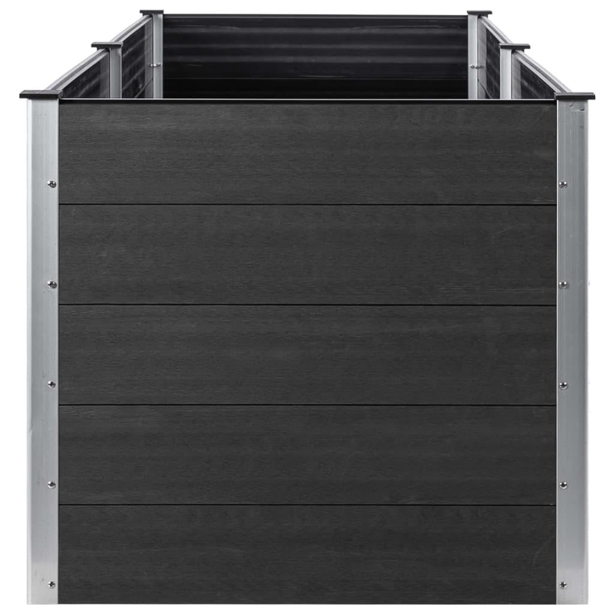 Voir la diapositive 4 : VIDAXL Lit sureleve de jardin 200x50x91 cm WPC Gris