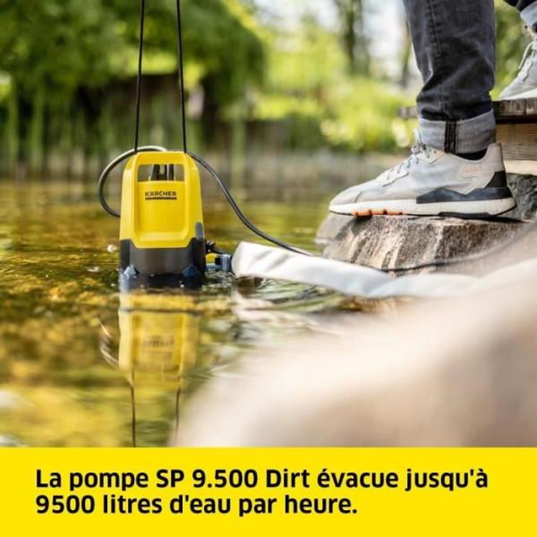 Voir la diapositive 2 : KÃ¤rcher Pompe d'évacuation SP 9.500 Dirt eau chargée Karcher