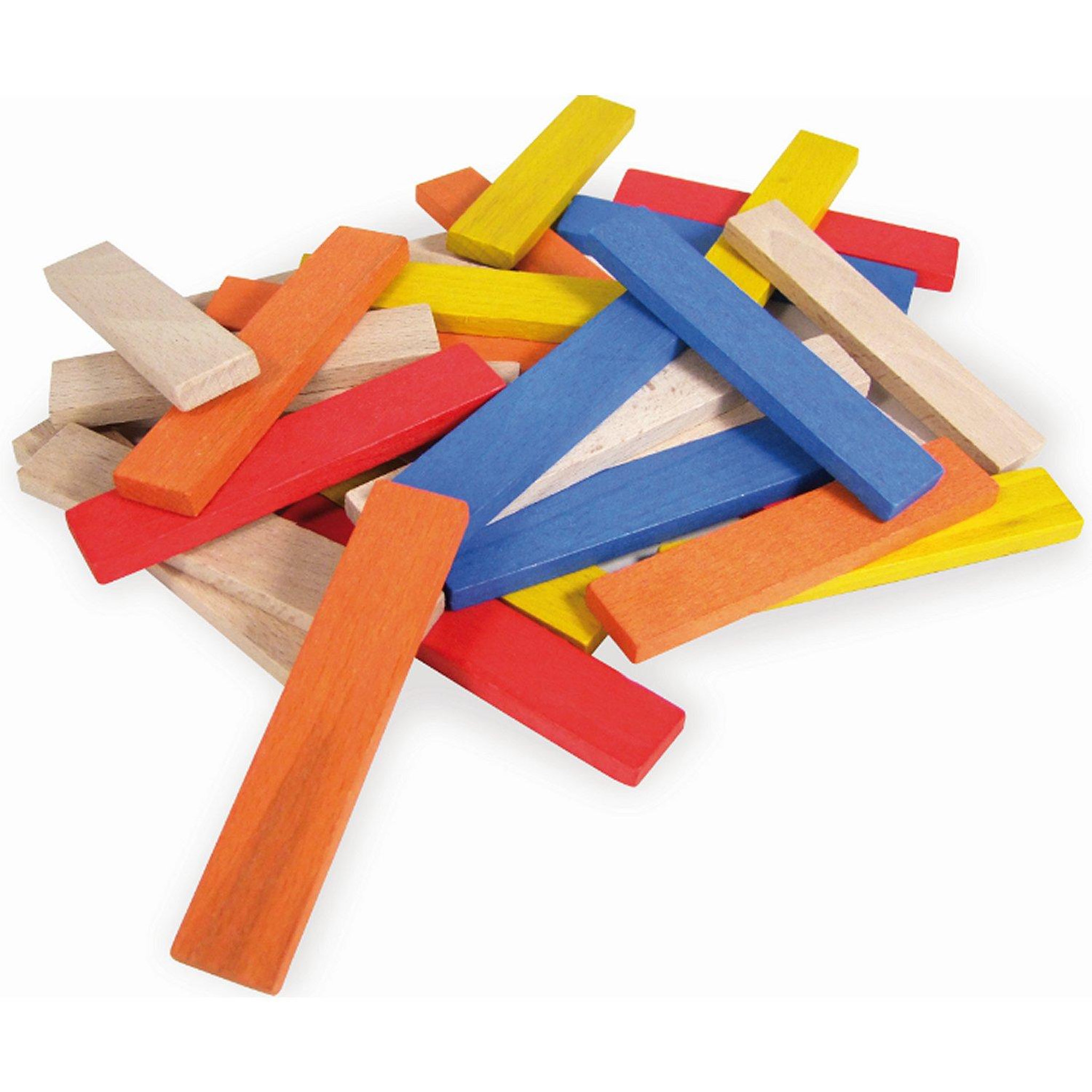 Voir la diapositive 3 : Vilac Cubes de construction : Batibloc couleur 100 pièces
