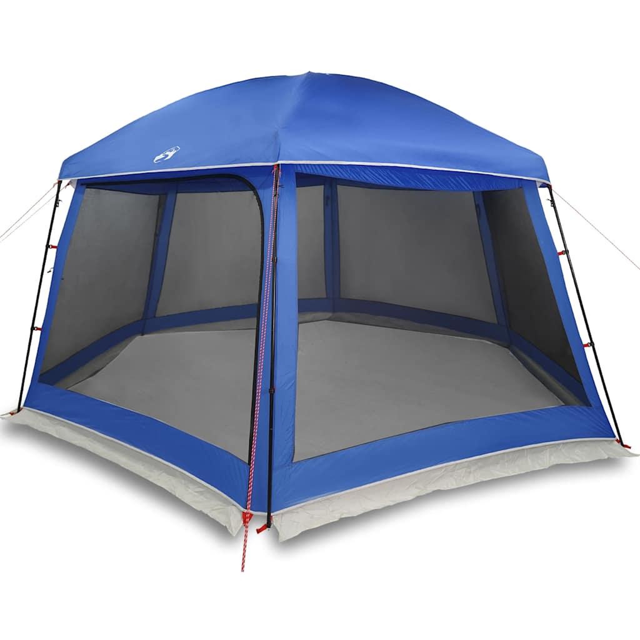 Voir la diapositive 2 : VIDAXL Tente de piscine moustiquaire amovible parois maille bleu azur