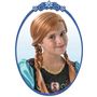 Voir la diapositive 3 : RUBIES Perruque Anna - La reine des neiges