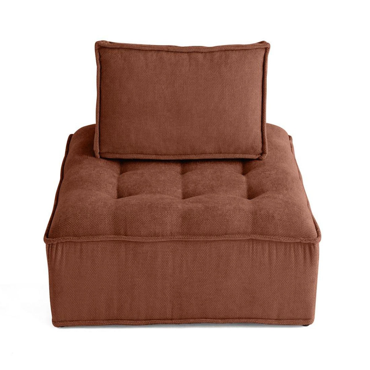 LISA DESIGN Marisol - module d'assise - velours texturé
