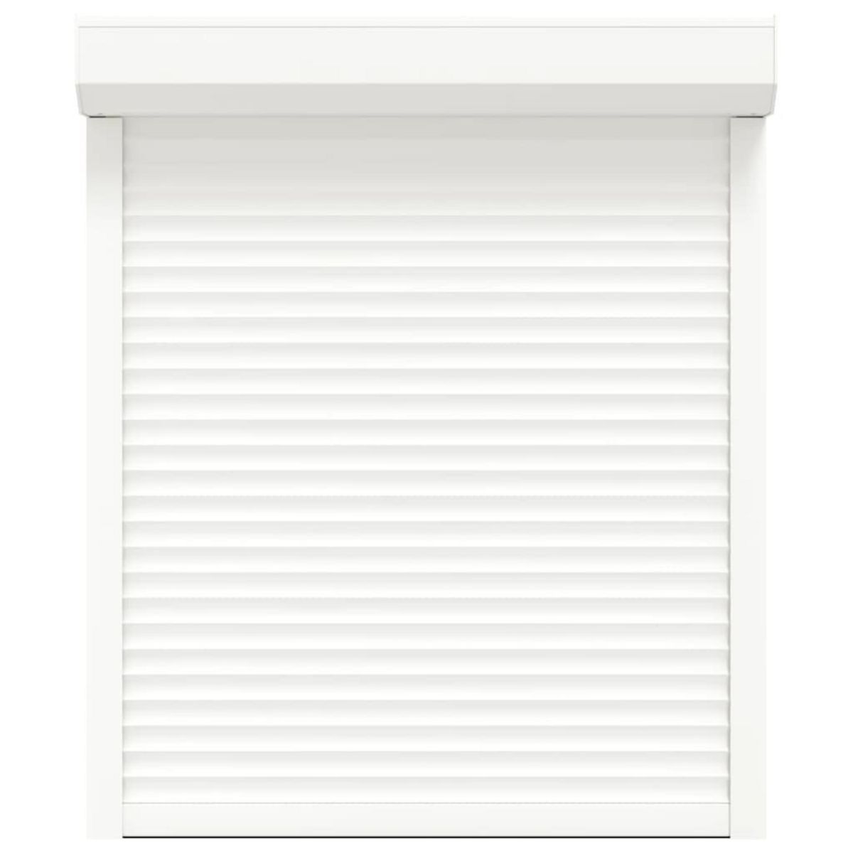 VIDAXL Volet roulant aluminium 100x120 cm blanc
