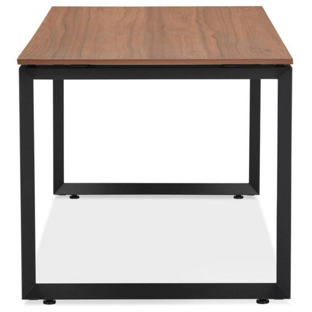 Paris Prix Bureau Design  Abigano  160cm Noyer & Noir