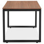 Voir la diapositive 3 : Paris Prix Bureau Design  Abigano  160cm Noyer & Noir