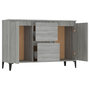 Voir la diapositive 5 : VIDAXL Buffet Sonoma gris 104x35x70 cm Bois d'ingenierie