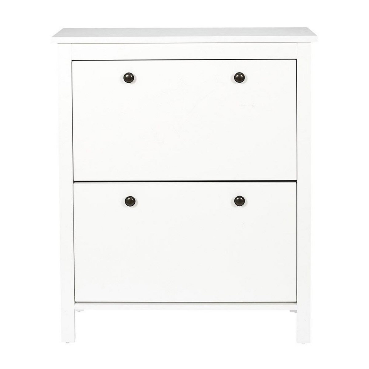 The Home Deco Factory Meuble à chaussures 2 portes Elisabeth