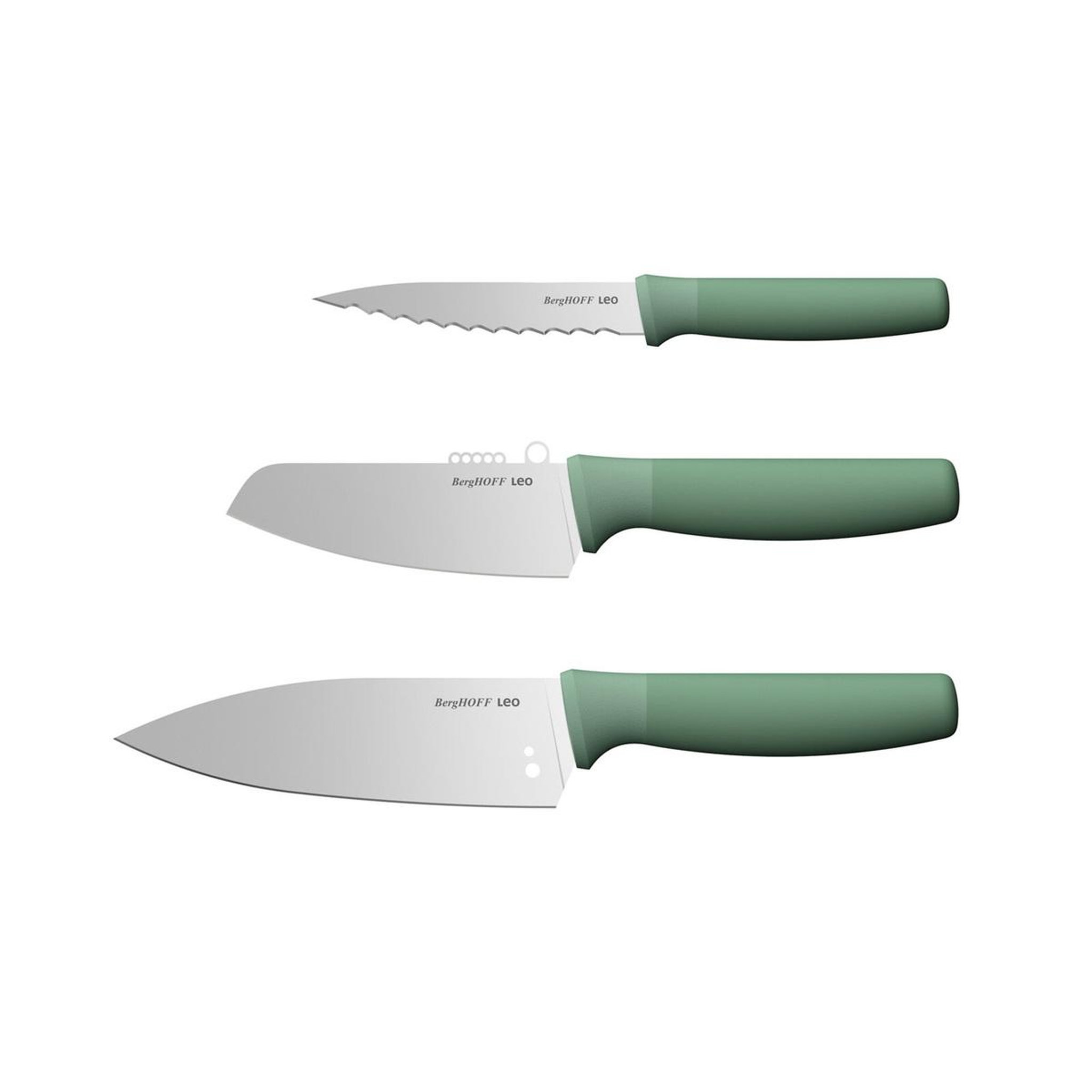 Voir la diapositive 2 : Berghoff Set de 3 couteaux spécifiques - 3950529
