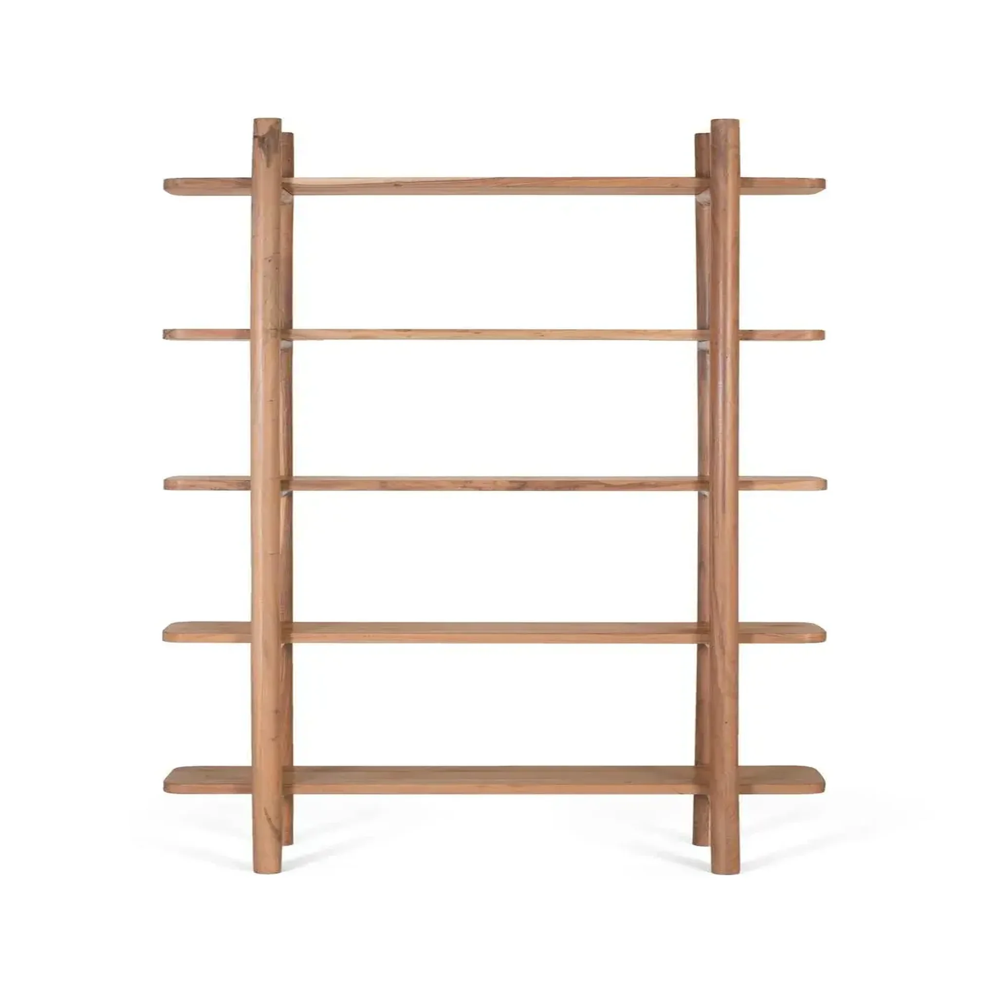 GINER Y COLOMER SL Bibliothèque en bois d'acacia 110 cm style rustique moderne