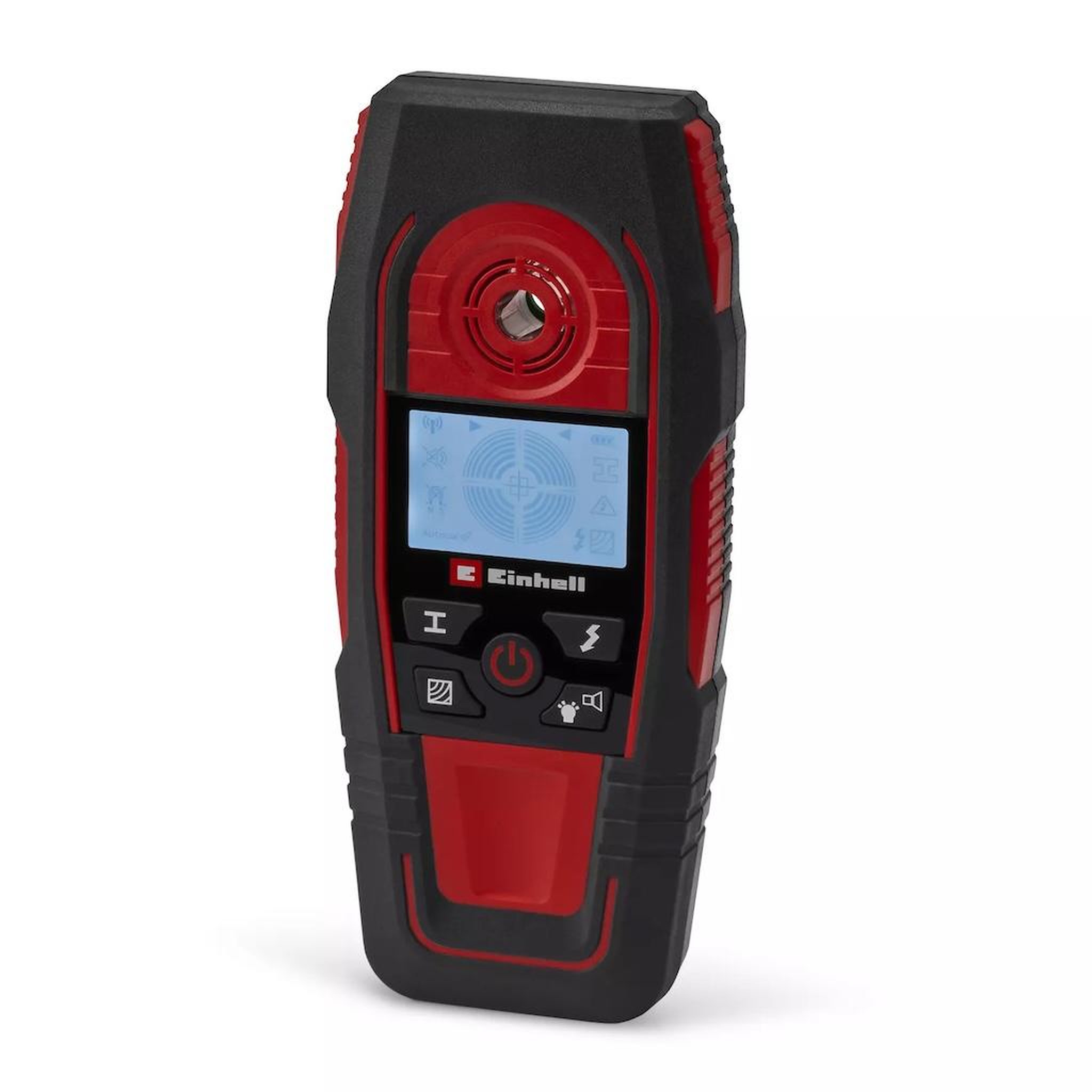Einhell Détecteur de matériaux numérique - te-md 80 - métal, bois et câbles - écran lcd