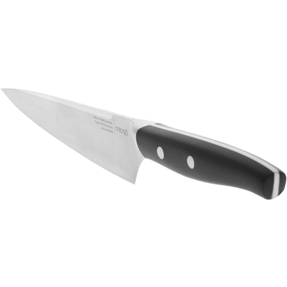MIOGO Couteau chef Multi-usage 15 cm Professionnel forgé