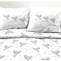 Voir la diapositive 2 : Home collection Parure housse de couette 3pcs 240x220cm 100%coton 57fils origasie