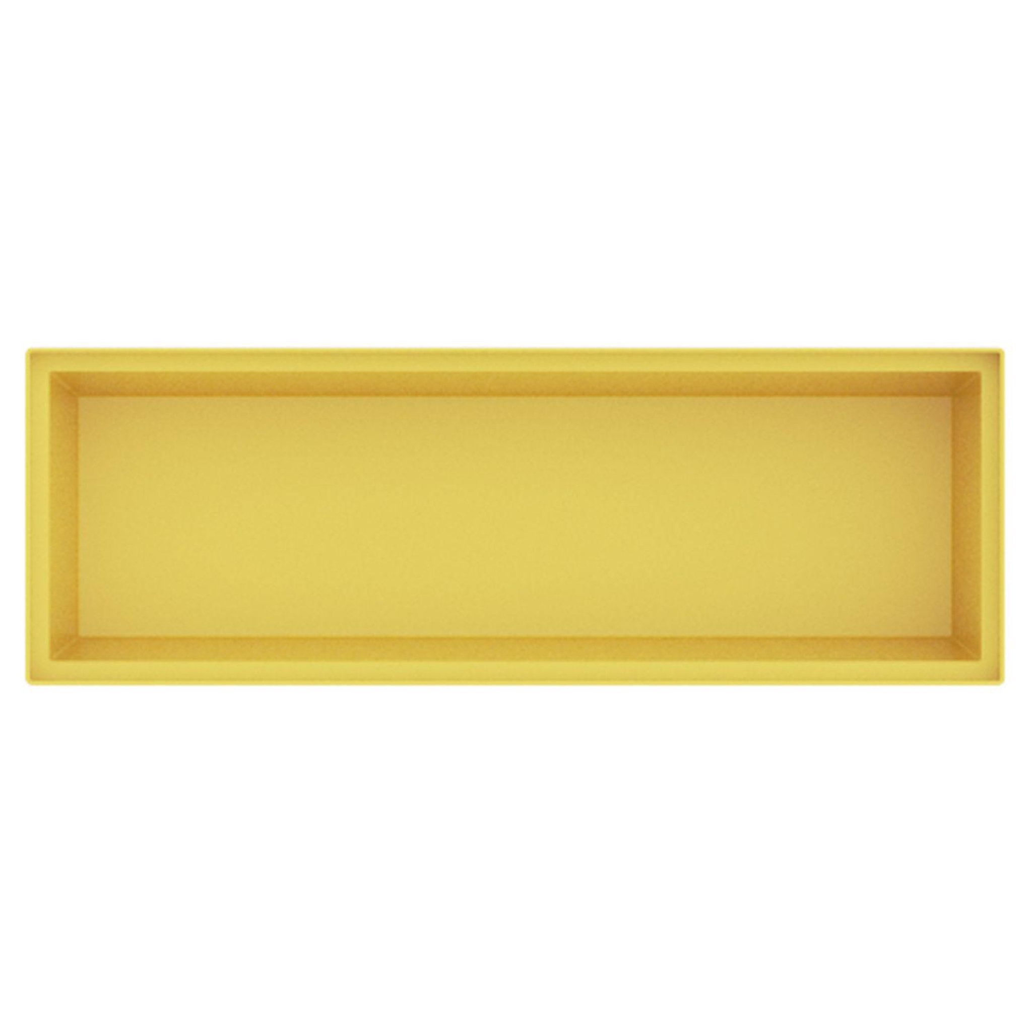 Voir la diapositive 3 : GARDENSTAR Balconnière + plateau L50 cm moutarde