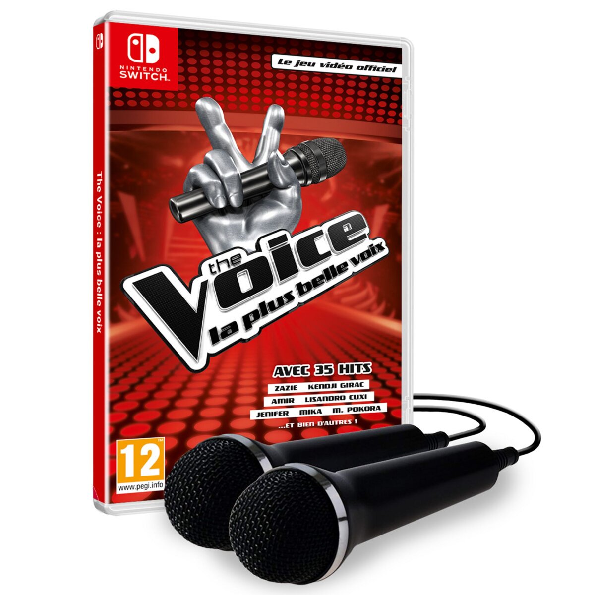 The Voice 2019 Nintendo Switch + 2 micros