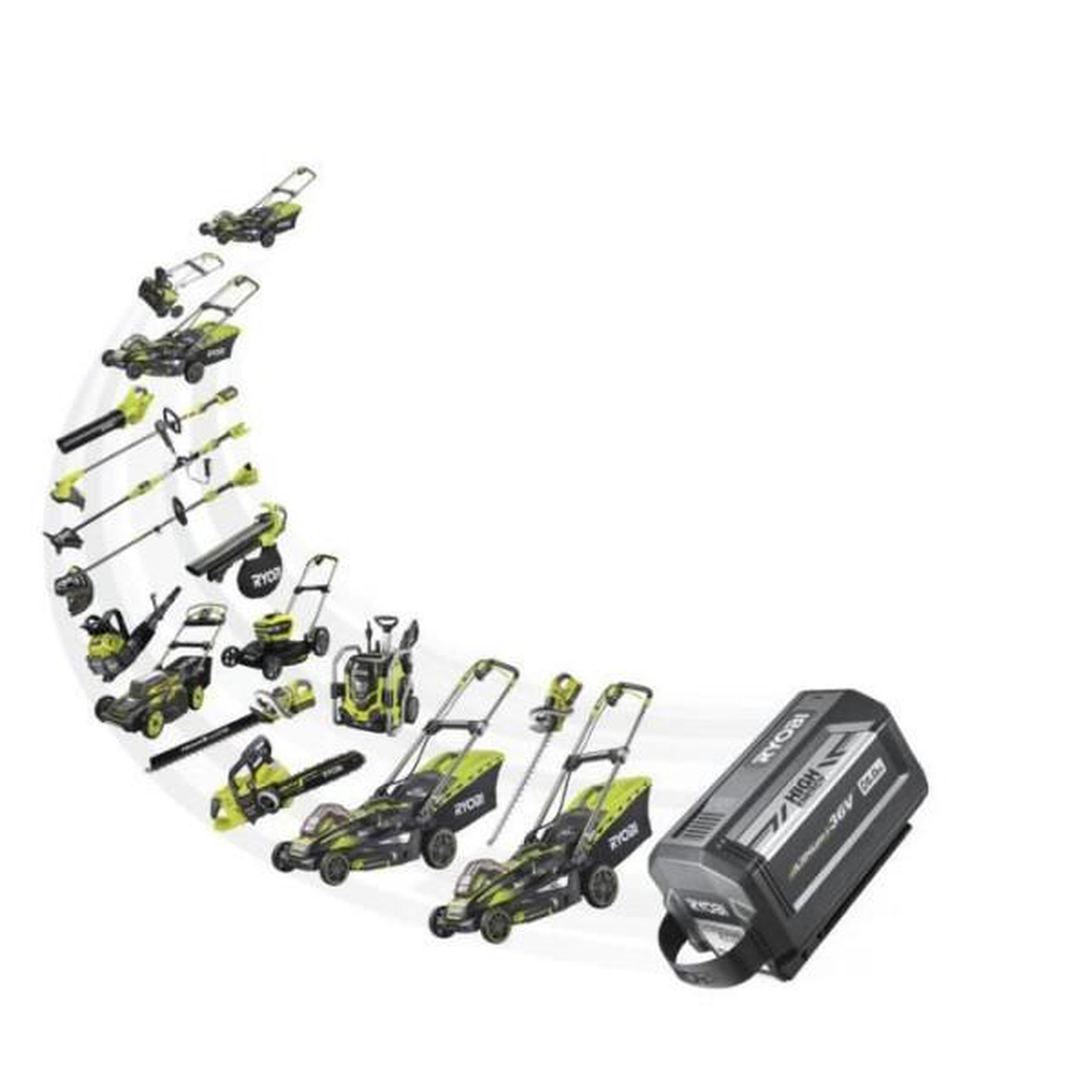 Voir la diapositive 2 : Ryobi Ryobi - chargeur 36v maxpower rapide 6,0 a - ry36c60a