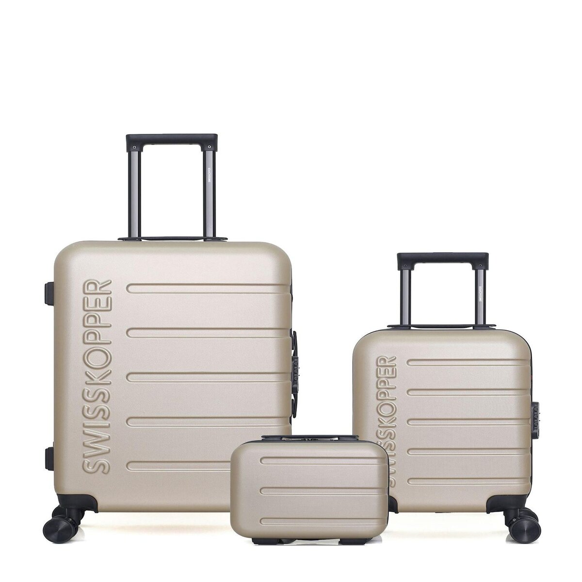 SWISS KOPPER SWISS KOPPER - LOT DE 3 - Valises weekend, cabine XXS et vanity AIGLE