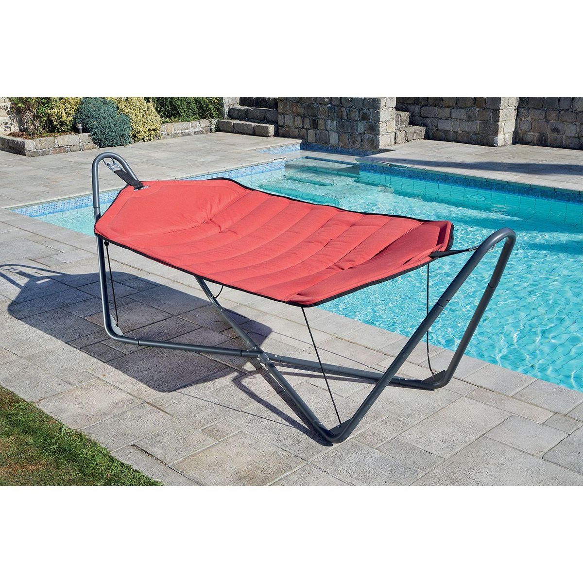 Ozalide Hamac sur pieds Santiago - L. 320 x l. 110 cm