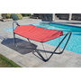 Voir la diapositive 2 : Ozalide Hamac sur pieds Santiago - L. 320 x l. 110 cm