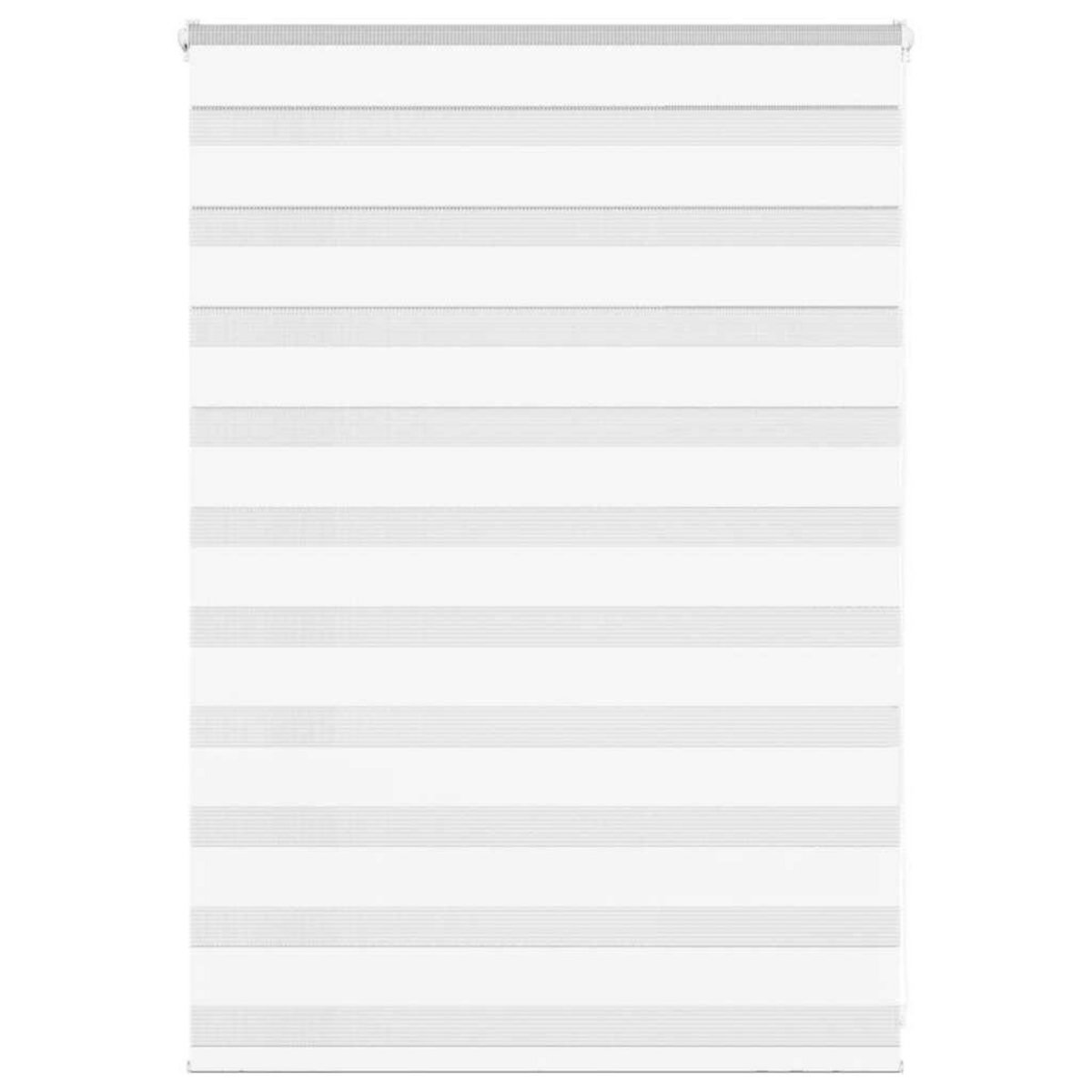 VIDAXL Store zebre blanc 100x100 cm largeur du tissu 95,9cm polyester