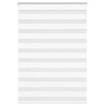 VIDAXL Store zebre blanc 100x100 cm largeur du tissu 95,9cm polyester