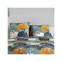 Voir la diapositive 2 : ATELIER DU COTON Housse de couette 260x240 GINK + 2 taies coton 57 fils